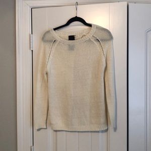 Cream-colored light sweater